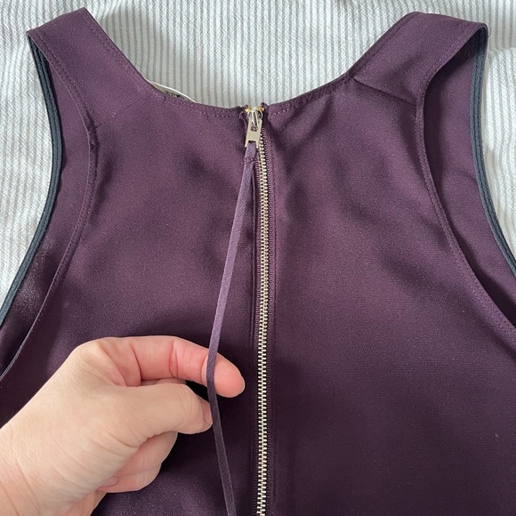 Wilfred tank top, size small, plum - Picture 3 of 6